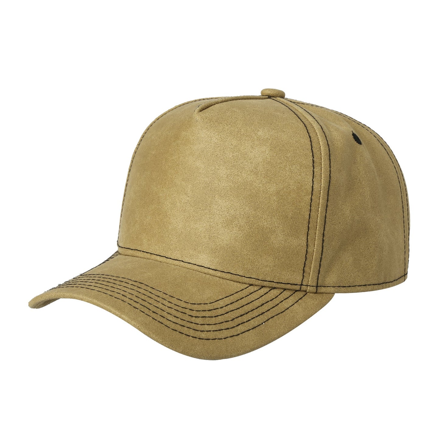 5RS - 5 Panel Leather Cap